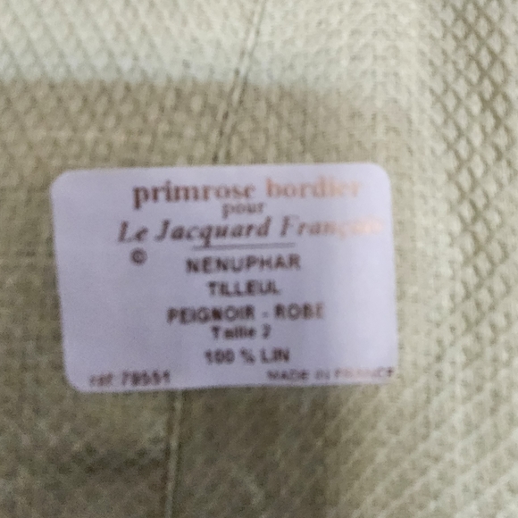 Le Jacquard Français vintage bath robe - Picture 2 of 7
